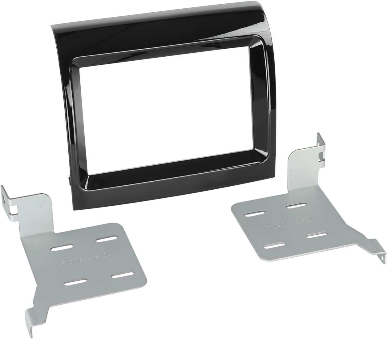 2-DIN Paneel Fiat Ducato - Citro&euml;n Jumper - Peugeot Boxer 2014-2022 Facelift Kleur : Piano Zwart - 381094 35 1 - 381094-35-1