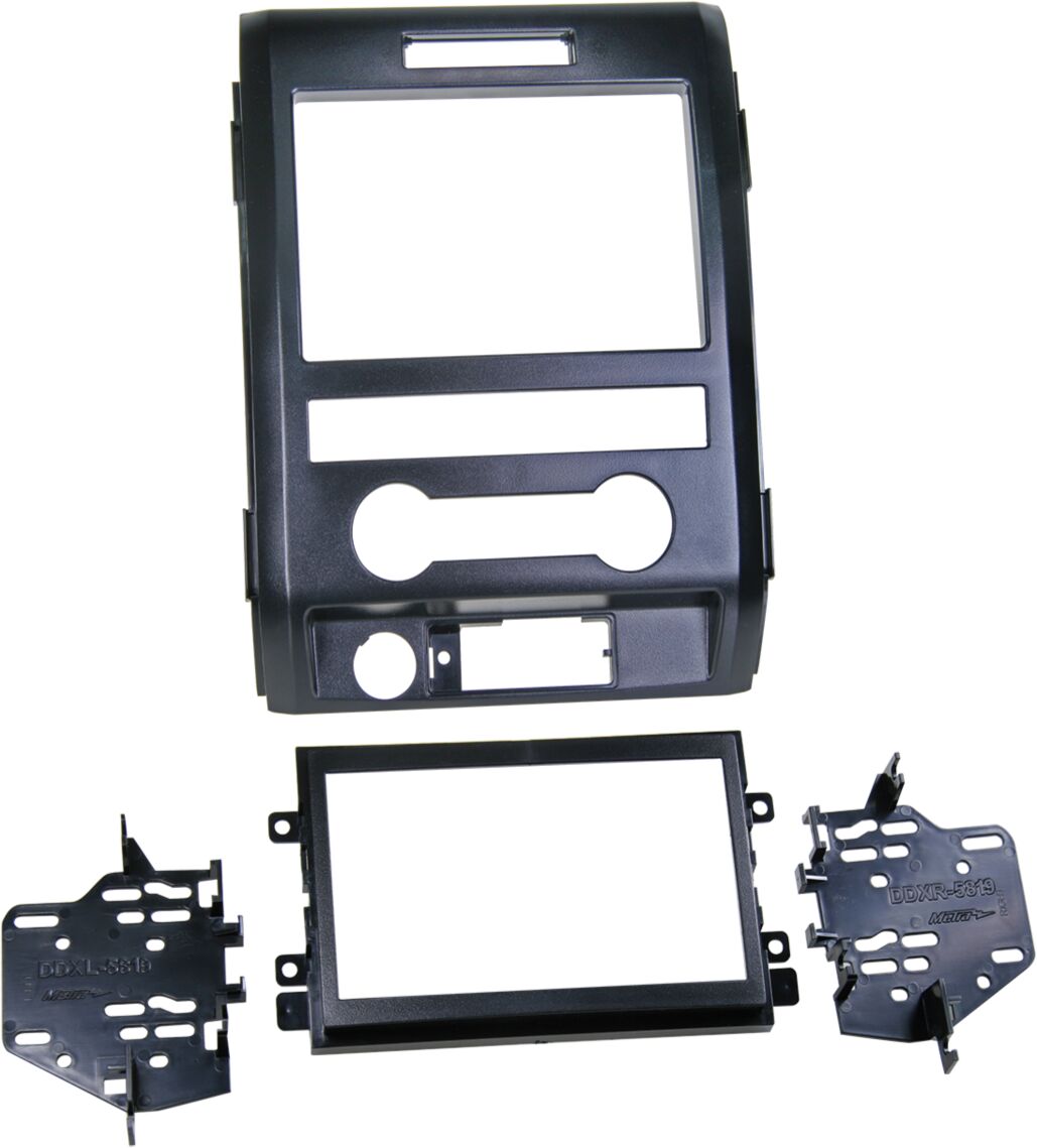 2-DIN Paneel Ford F-150 2009-2014 Kleur: Zwart (METRA) - 381114 05 - 381114-05