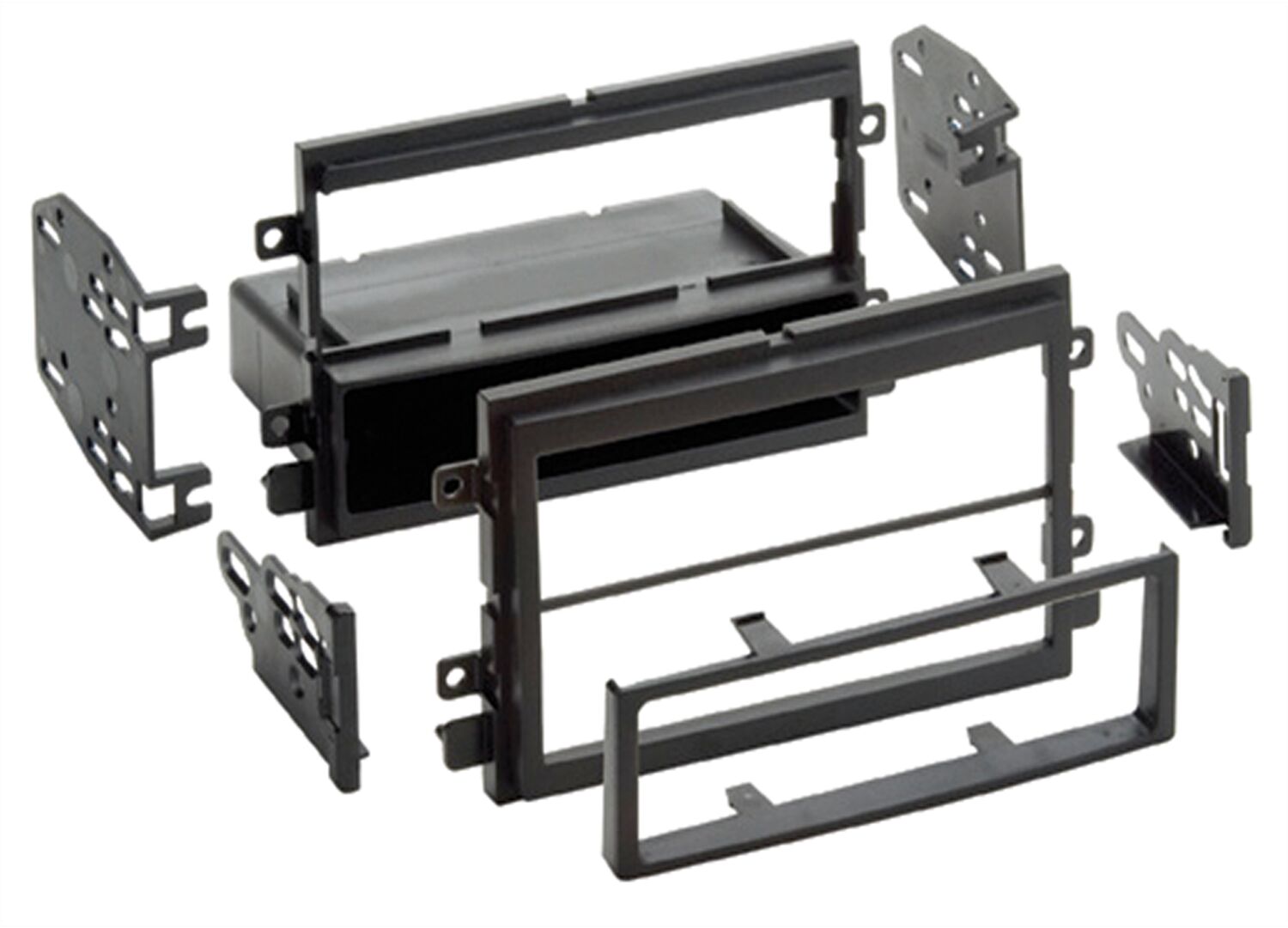 2-DIN Paneel Ford - Mercury Kleur: Zwart (METRA) - 381114 18 - 381114-18