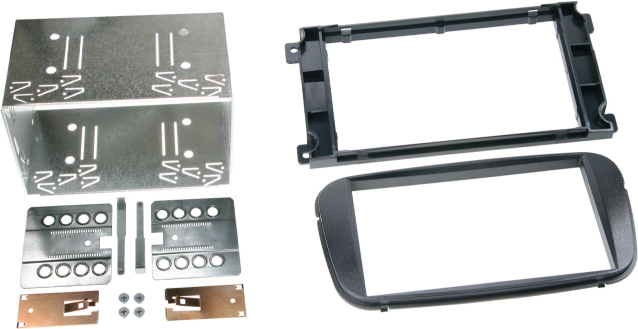 2-DIN Paneel diverse modellen Ford - Kleur: zwart - 381114 19 1 - 381114-19-1
