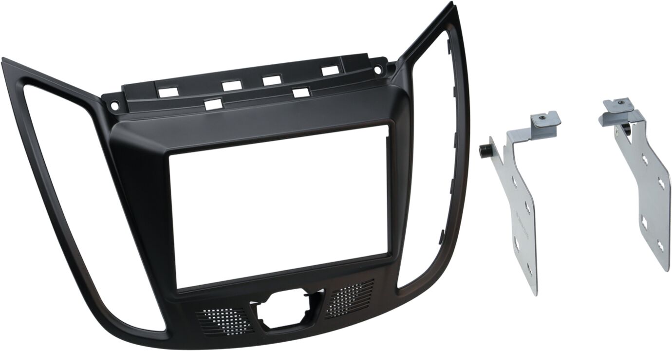 2-DIN Paneel Ford C-Max / Kuga (DM2) Kleur: Mat Zwart - 381114 22 4 - 381114-22-4