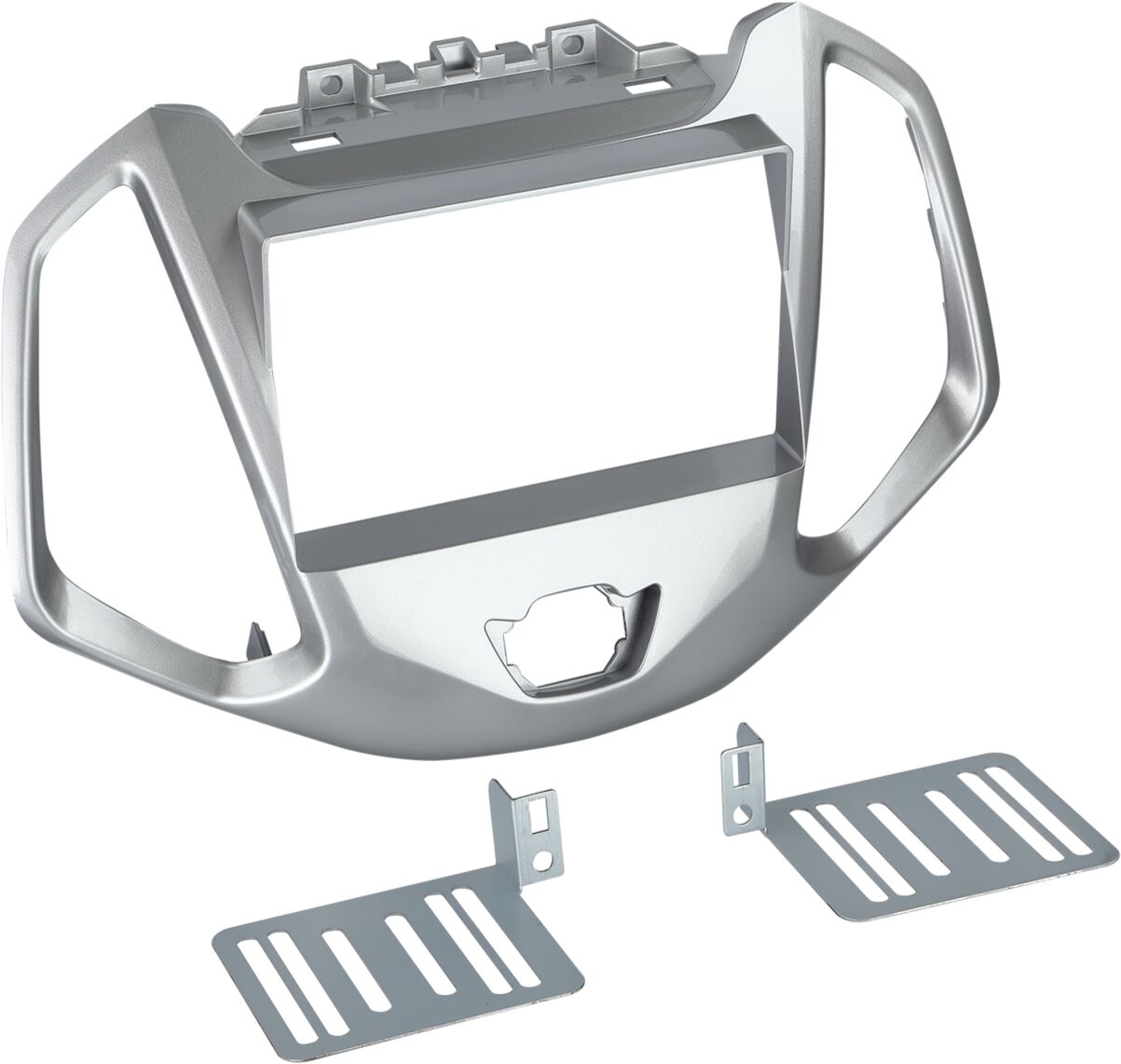 2-DIN Paneel Ford Ecosport 2014-2019 Kleur: Zilver - 381114 29 - 381114-29