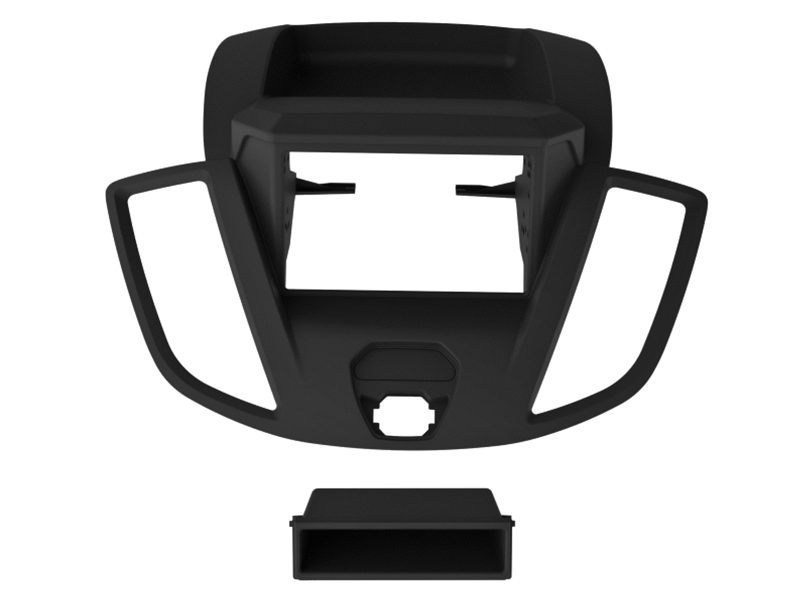 2-DIN Paneel met vak Ford Transit 2014-2019 - 381114 32 2 1 - 381114-32-2