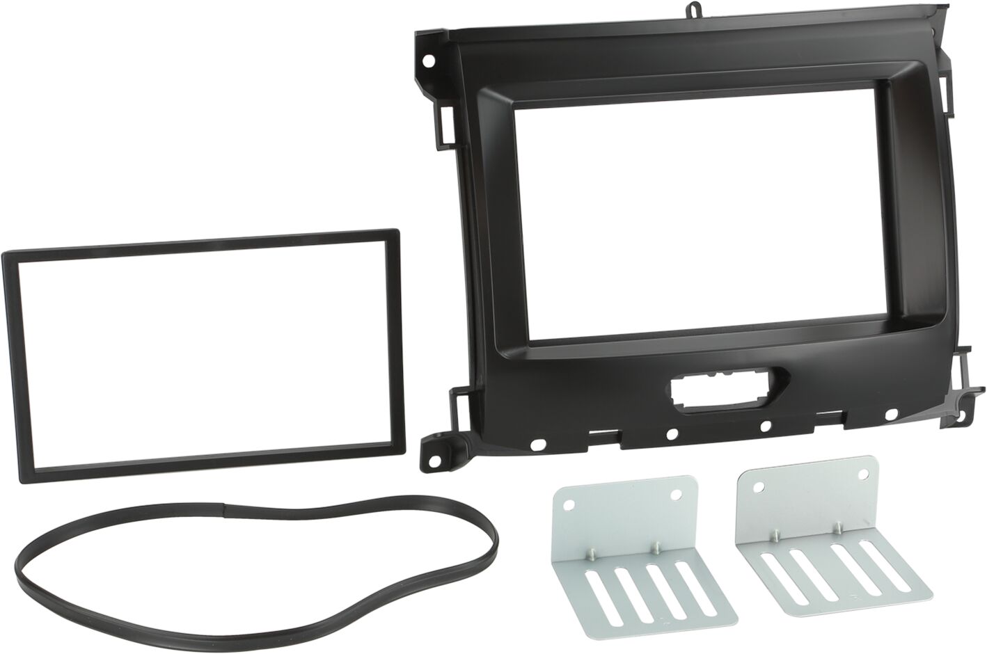 2-DIN Paneel Ford Ranger XL 2016-2019 Kleur: Zwart - 381114 35 1 - 381114-35-1