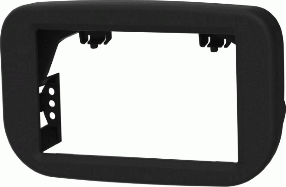 2-DIN Paneel Ford Transit (FD) 03/2019 - 2024 Kleur: mat Zwart (METRA) - 381114 40 1 angle left - 381114-40-1