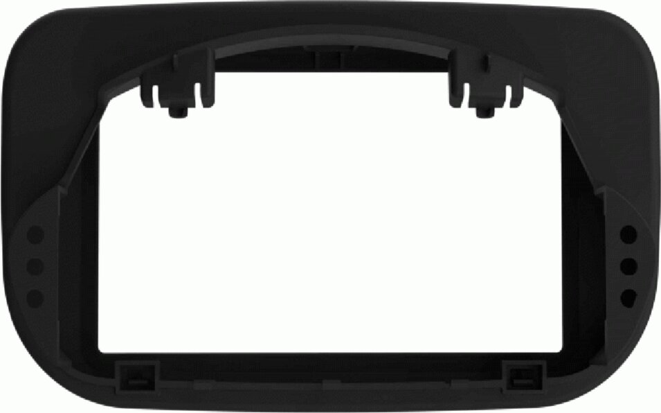 2-DIN Paneel Ford Transit (FD) 03/2019 - 2024 Kleur: mat Zwart (METRA) - 381114 40 1 back - 381114-40-1