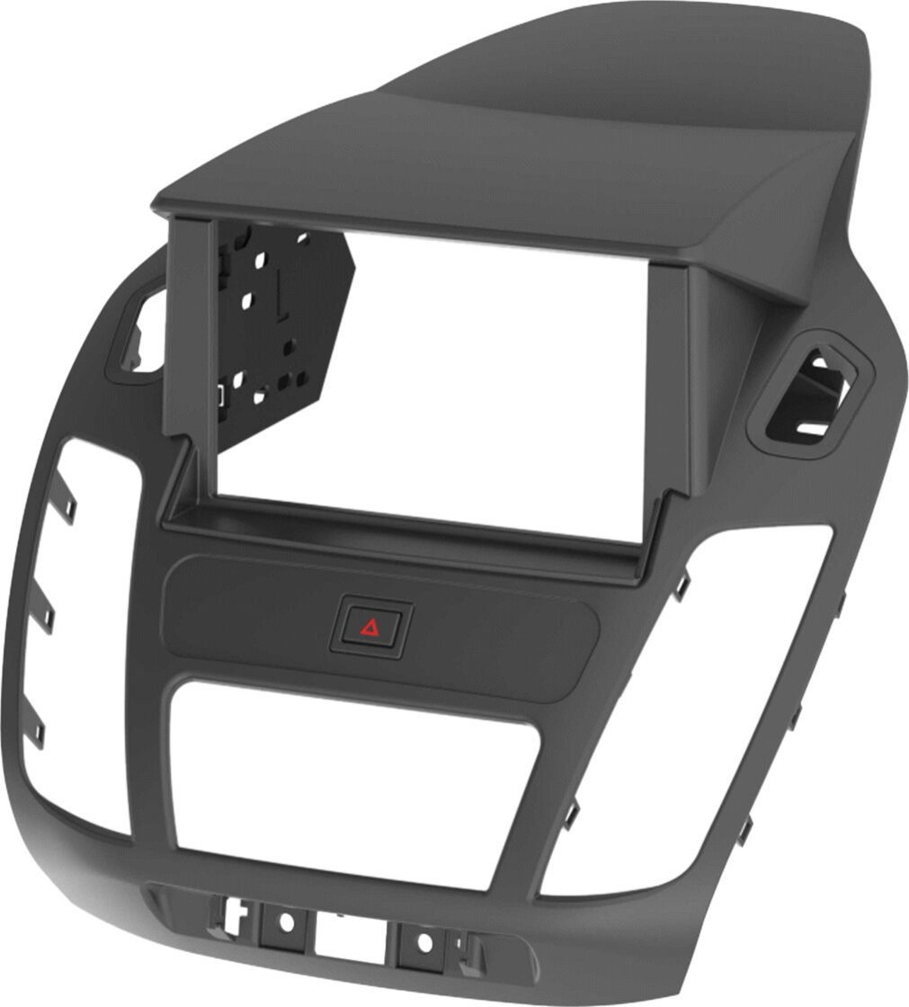 2-DIN Paneel Ford Transit Connect / Tourneo Connect  Kleur: Zwart (METRA) - 381114 48 1 angle left - 381114-48-1