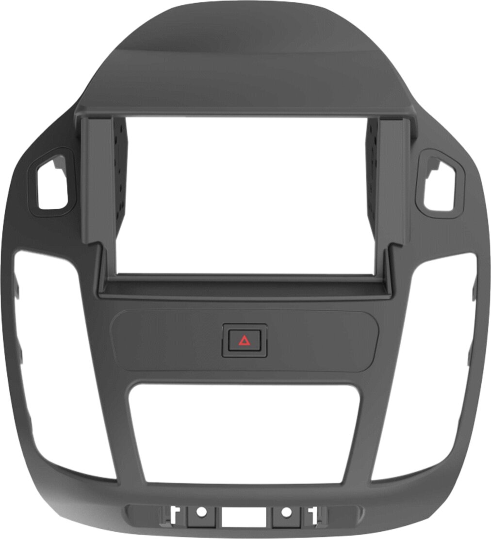 2-DIN Paneel Ford Transit Connect / Tourneo Connect  Kleur: Zwart (METRA) - 381114 48 1 front - 381114-48-1