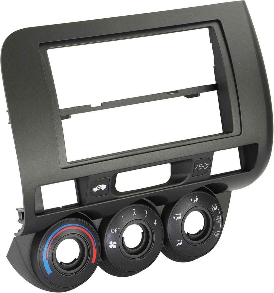 2-DIN Paneel Honda Fit 2006-2007 Kleur: Zwart (METRA)  - 381130 06 nur blende - 381130-06