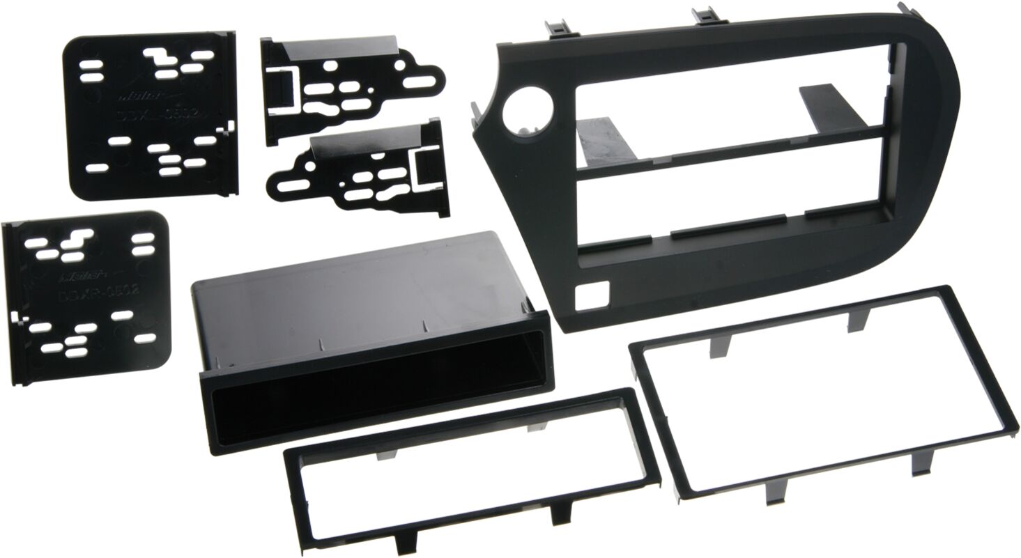 2-DIN Paneel Honda Insight (ZE2)  2009-2013 Kleur: Zwart (METRA) - 381130 10 - 381130-10