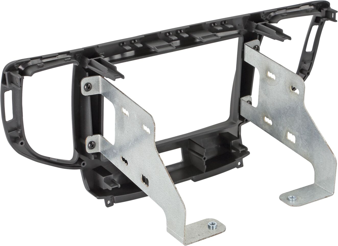 2-DIN Paneel Honda Accord VIII (CU1/CW1) 2008- 2015 Kleur: Zwart  - 381130 11 rear - 381130-11