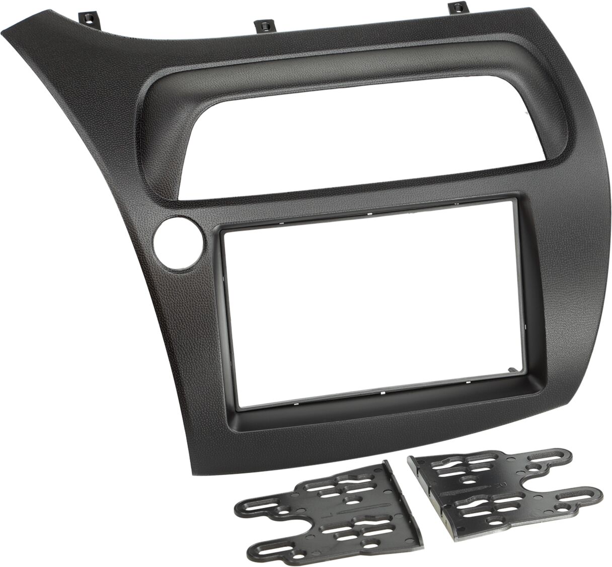 2-DIN Paneel Honda Civic 2006-2012 - Kleur: zwart  - 381130 20 - 381130-20