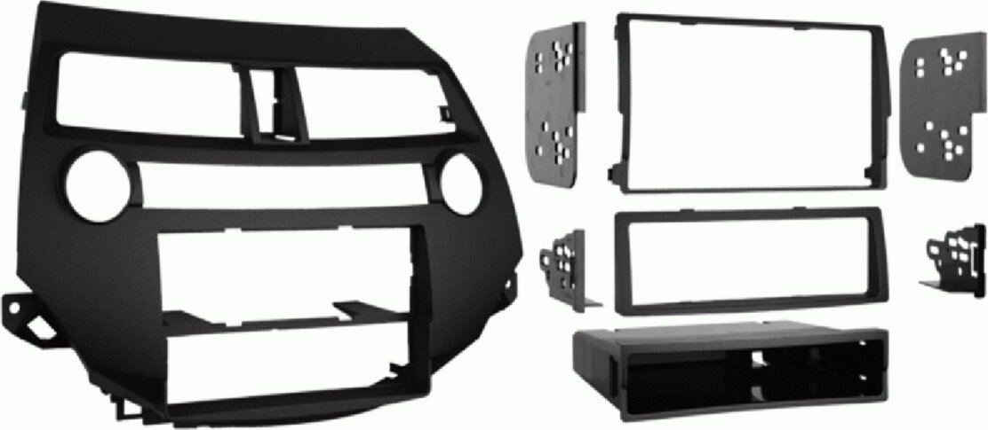 2-DIN radiopaneel met opbergvak Honda Accord/Crosstour VS (METRA)  - 381130 26 1 - 381130-26-1