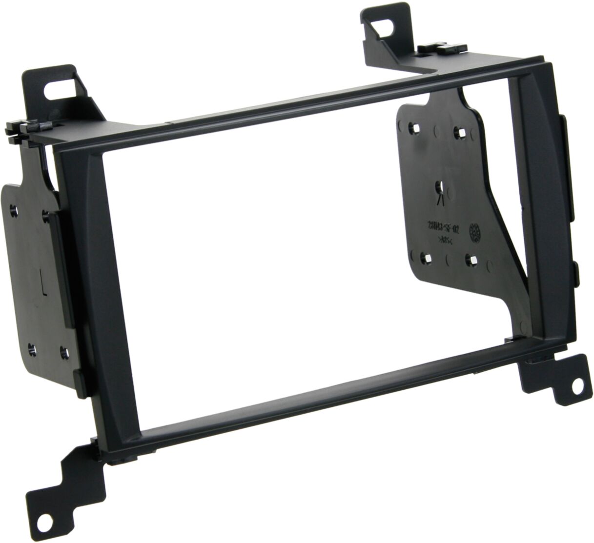 2-DIN Paneel Hyundai Santa F&eacute; 2007-2012 - Kleur: zwart - 381143 05 - 381143-05