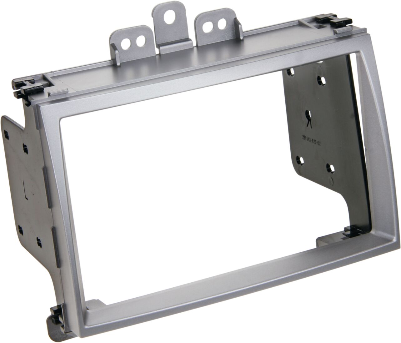 2-DIN Paneel Hyundai I20 (PB) 2009-2012 | Kleur: Zilver - 381143 20 2 - 381143-20-2