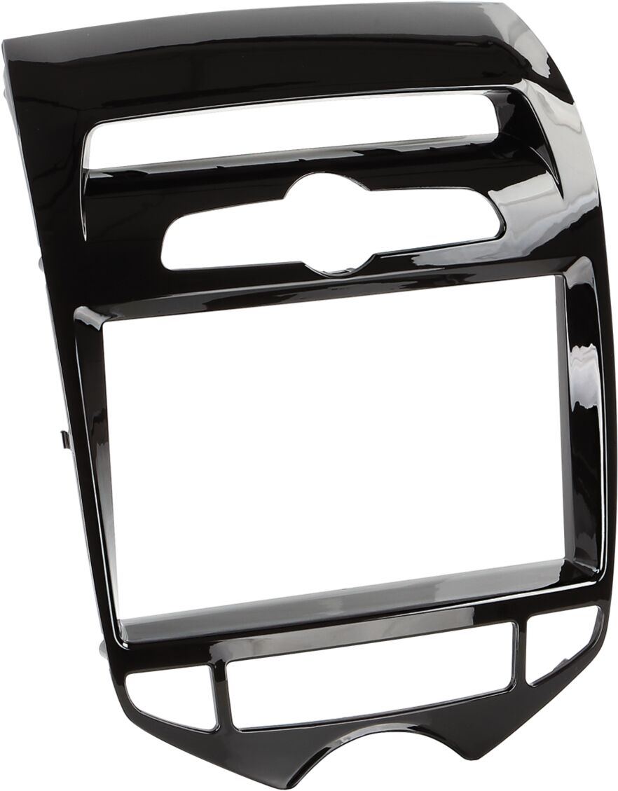 2-DIN Paneel Hyundai ix20 met pocket en automatische klimaatregeling 2010-2017 - Kleur: piano zwart - 381143 22 1 1 nur blende - 281143-22-1-1