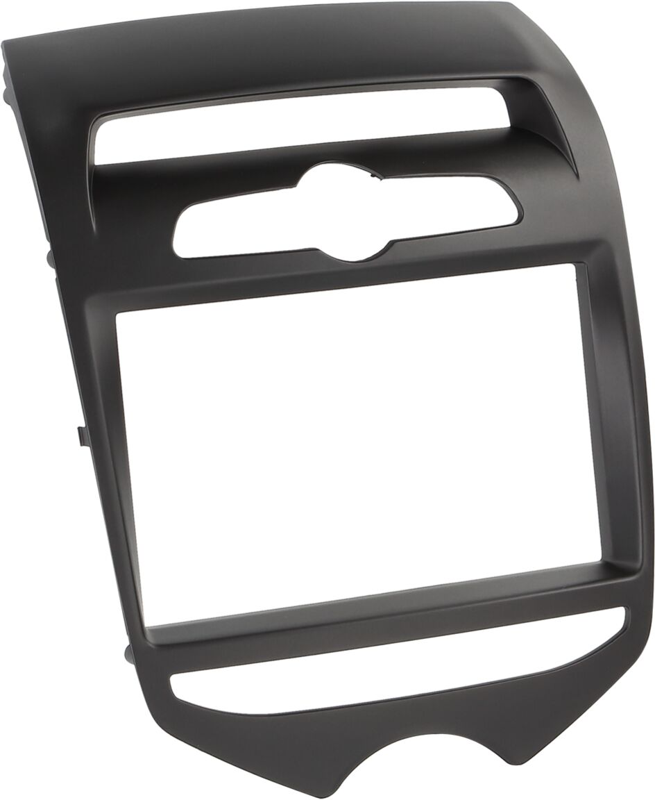 2-DIN Paneel Hyundai ix20 (JC) 2010-2019 Kleur: Mat Zwart  - 381143 22 2 2 nur blende - 381143-22-2-2