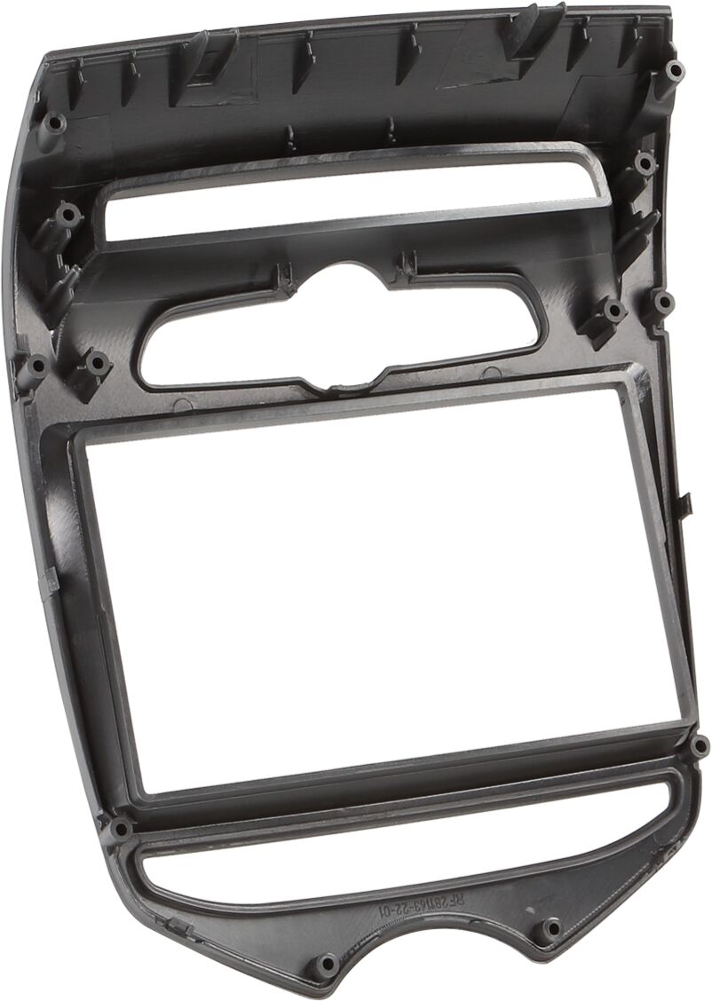 2-DIN Paneel Hyundai ix20 (JC) 2010-2019 Kleur: Mat Zwart  - 381143 22 2 2 rear - 381143-22-2-2