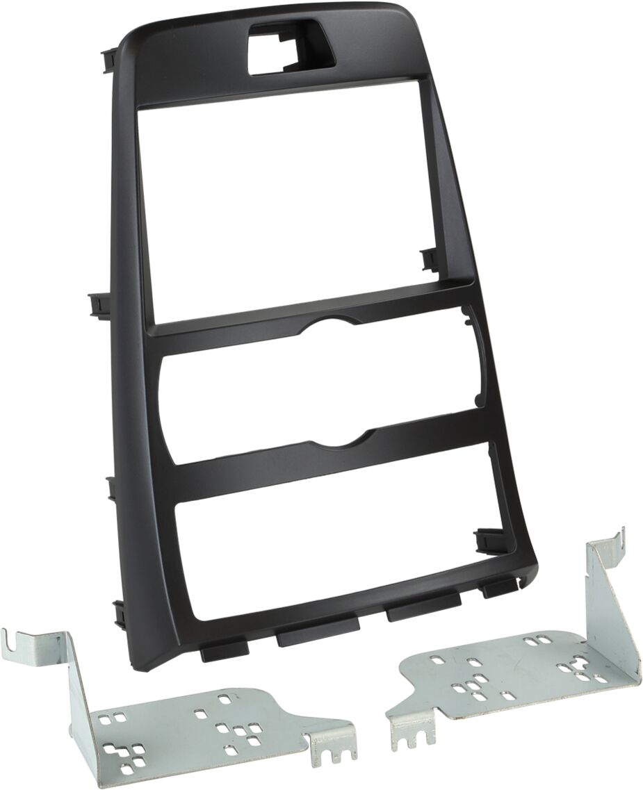 2-DIN Paneel Hyundai Genesis (BK) 2010-2013 Kleur: Zwart  - 381143 23 1 1 - 381143-23-1-1