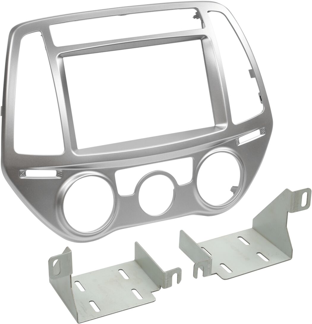 2-DIN Paneel Hyundai I20 2012-2014 Kleur: Zilver - 381143 24 1 - 381143-24-1