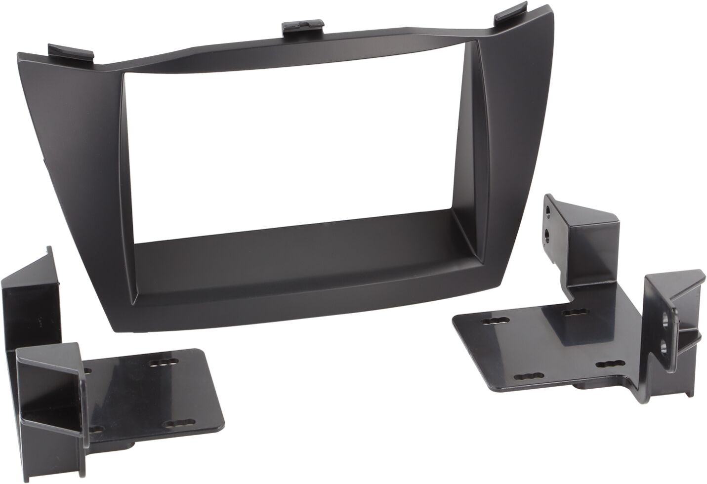 2-DIN Paneel Hyundai ix35 (LM) 2010-2013 - Kleur: Zwart - 381143 35 - 381143-35