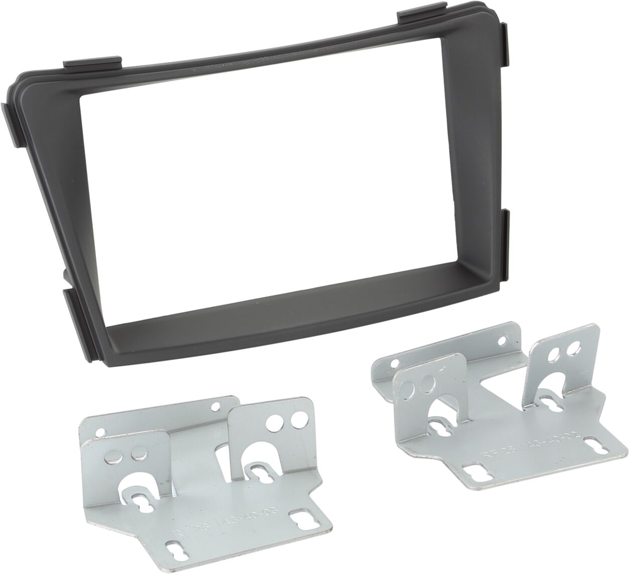 2-DIN Paneel Hyundai i40 (VF) i40cw (VF)  Kleur: Zwarts  - 381143 40 - 381143-40
