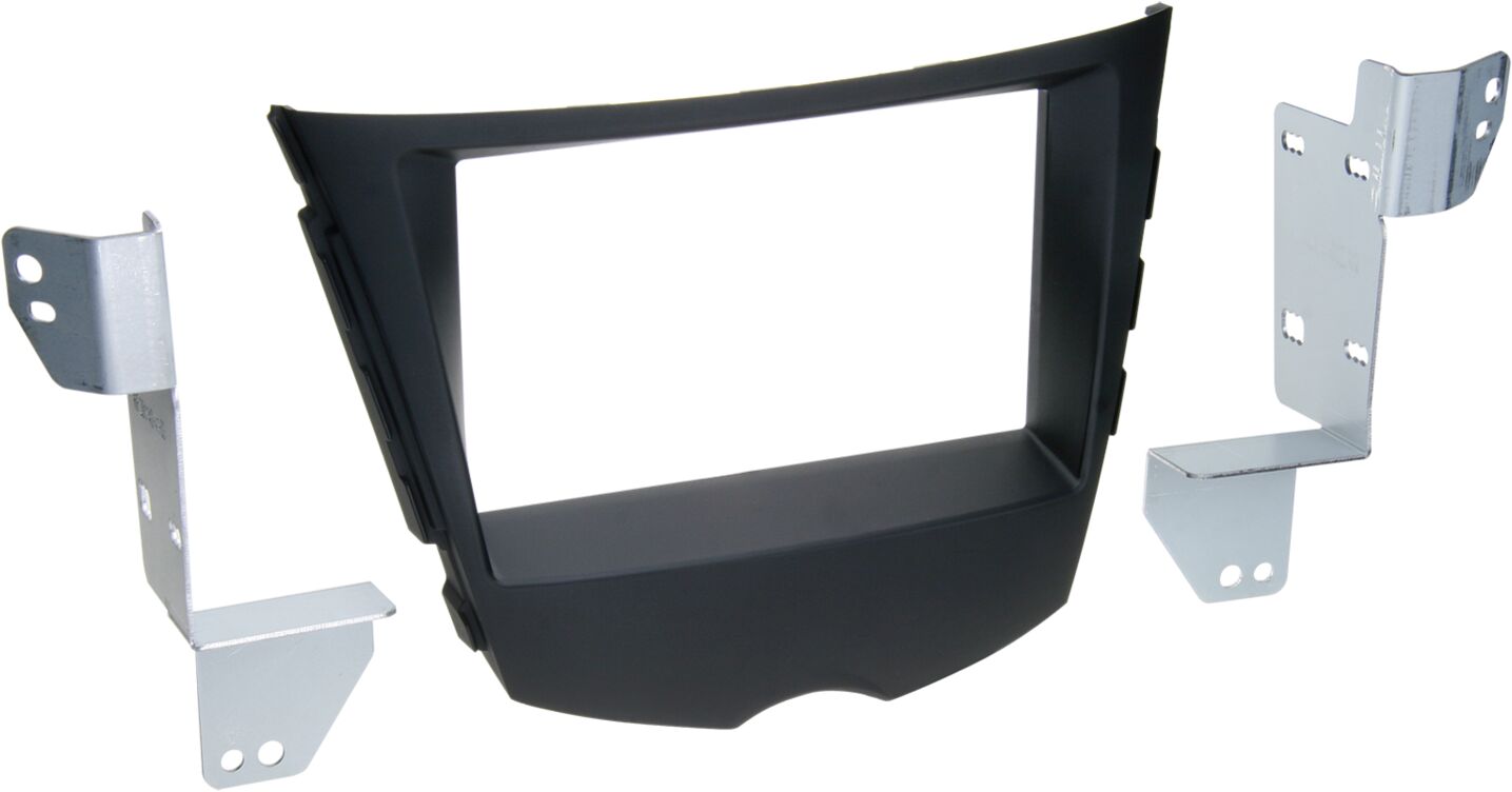 2-DIN Paneel Hyundai Veloster (FS) 2012-2018 Kleur: Zwarts  - 381143 41 - 381143-41