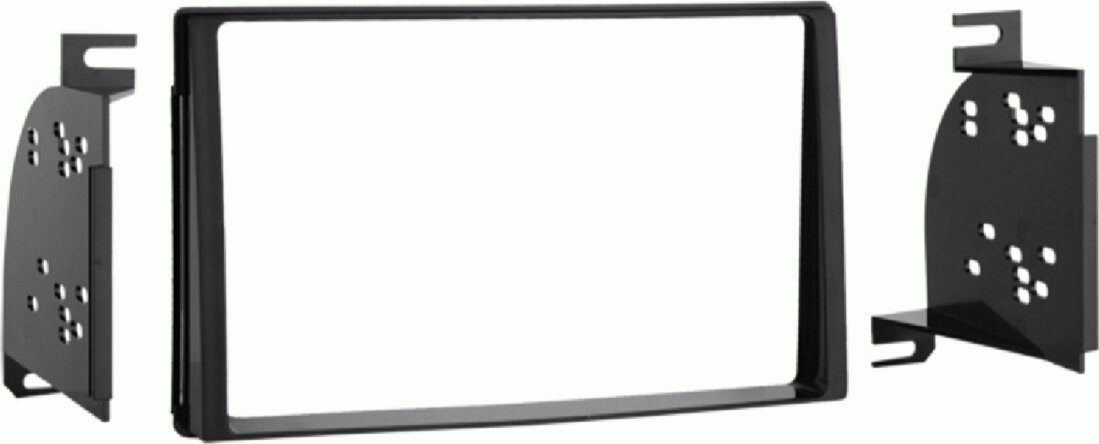 2-DIN Paneel Hyundai/ Kia -> Kleur: Zwart (METRA) - 381143 47 1 - 381143-47-1