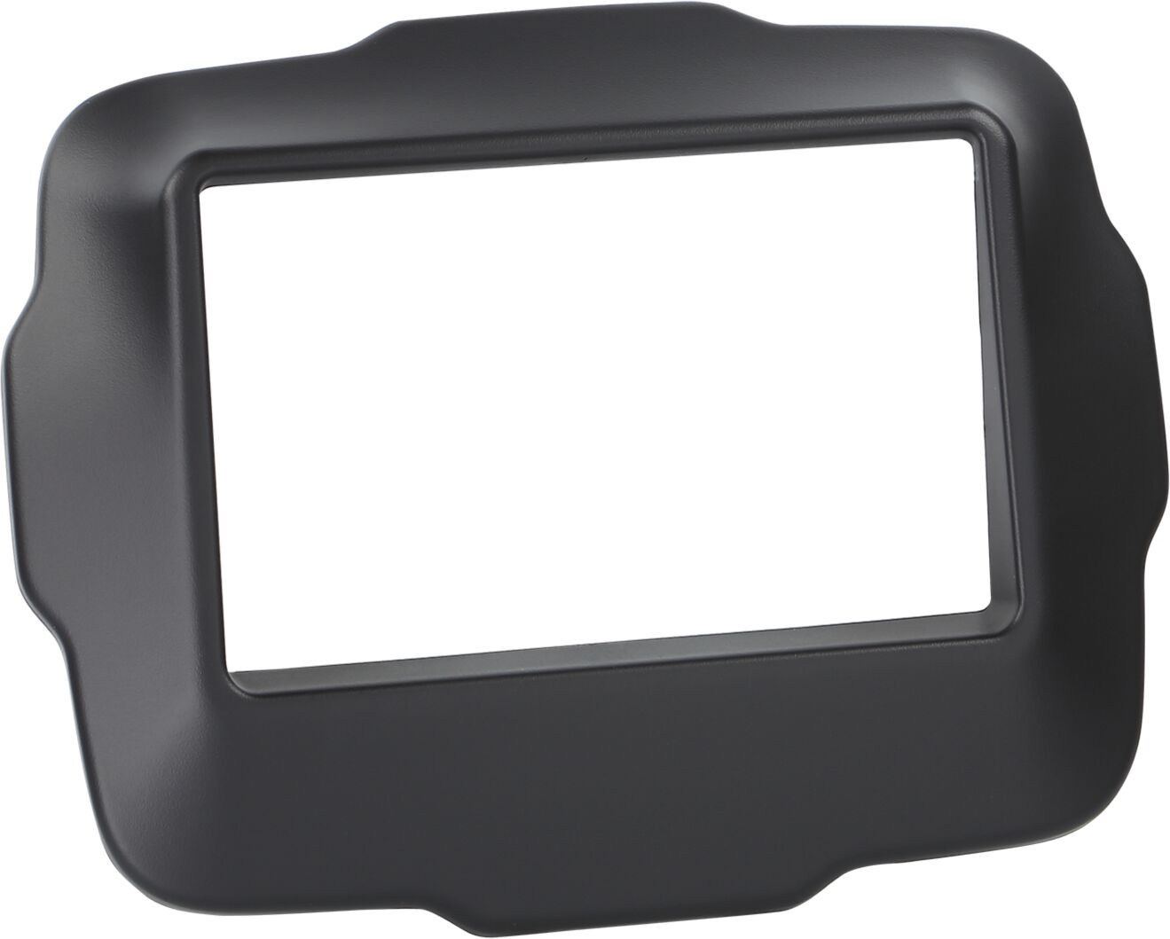 2-DIN Paneel Jeep Renegade 2014-2023  Kleur: Zwart - 381145 10 nur blende - 381145-10
