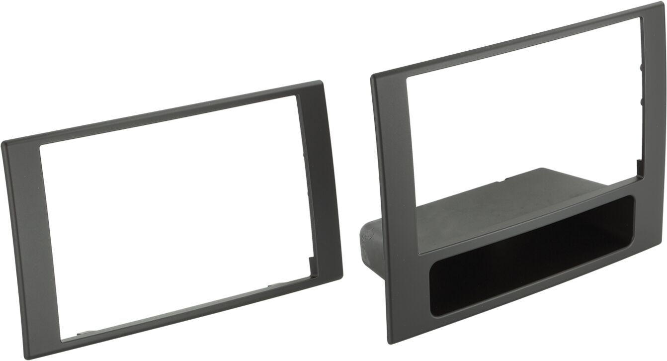 2-DIN Paneel Jeep Compass/ Patriot  2007 -2008  kleur:zwart - 381145 11 nur blende - 381145-11