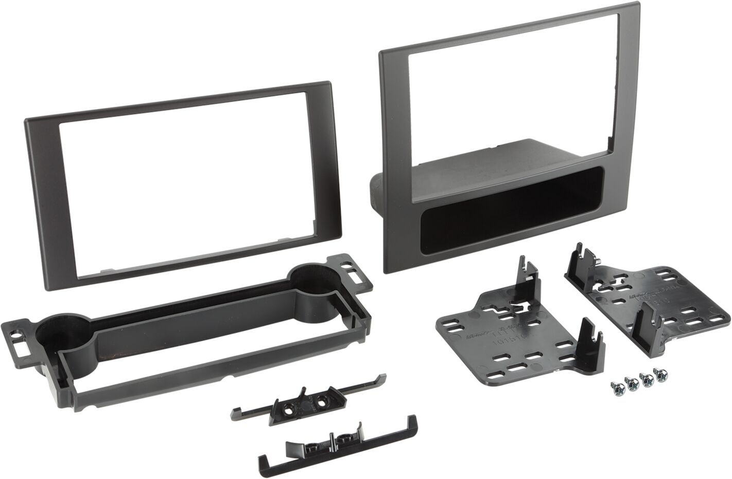 2-DIN Paneel Jeep Compass/ Patriot  2007 -2008  kleur:zwart - 381145 11 - 381145-11