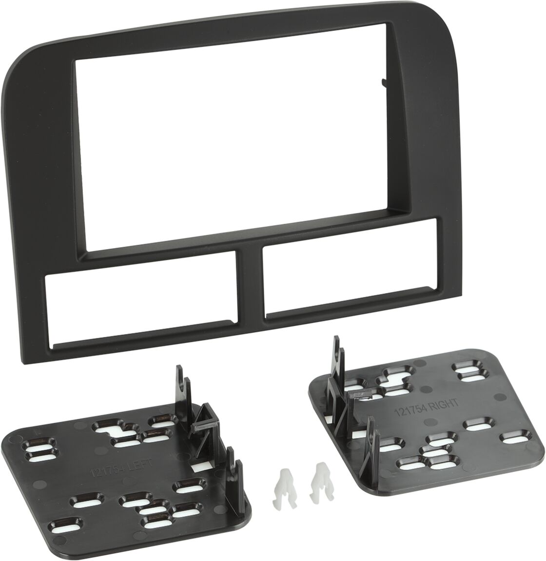 2-DIN Paneel Jeep Grand Cherokee (WJ) 1999->2004  Kleur: Zwart (METRA) - 381145 13 1 - 381145-13-1