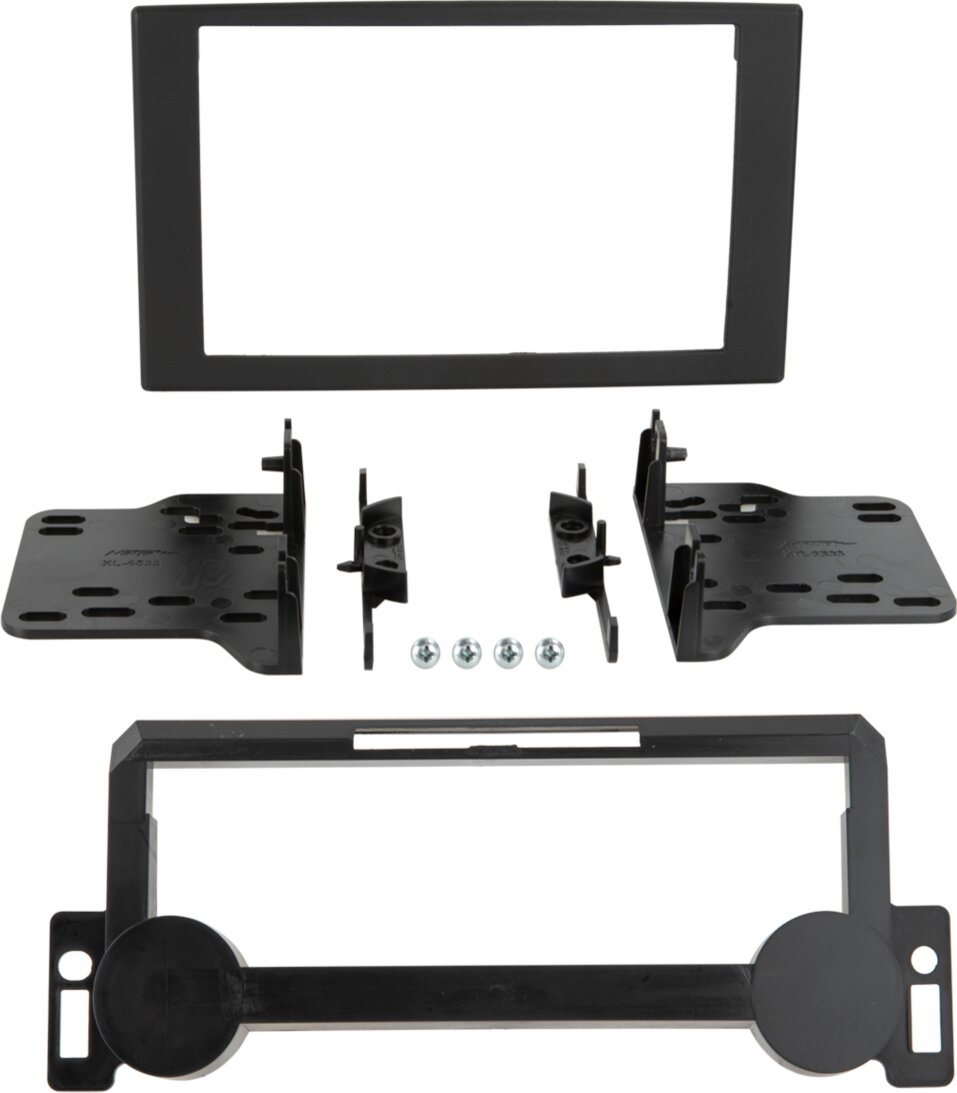 2-DIN radiopaneel Chrysler/Dodge/Jeep diverse voertuigen (METRA) - 381145 15 front - 381145-15