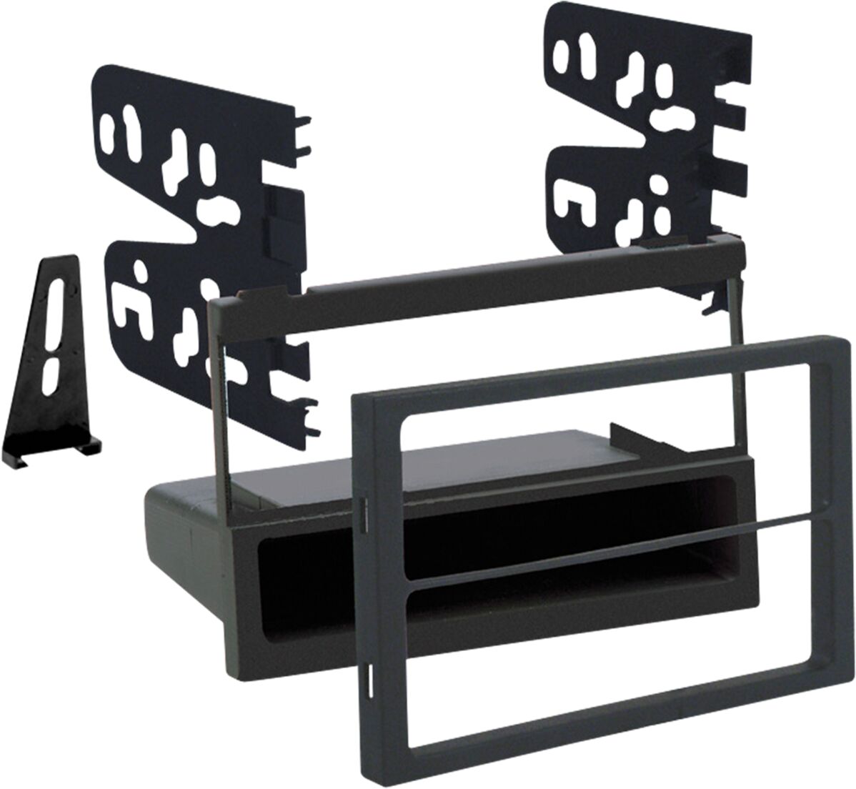 2-DIN Paneel Diverse modellen Mazda  Kleur: Zwart (METRA) - 381170 04 - 381170-04