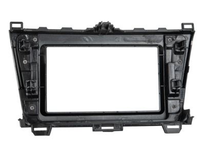 2-DIN Paneel Mazda 6- 2008-2012 - Kleur: Zwart/Zilver - 381170 07 1 2 - 381170-07-1