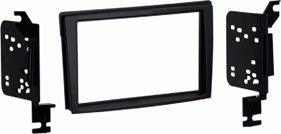 2-DIN radiopaneel Mazda MPV(LW) 12/2000-11/2005 matzwart (METRA) - 381170 17 1 - 381170-17-1