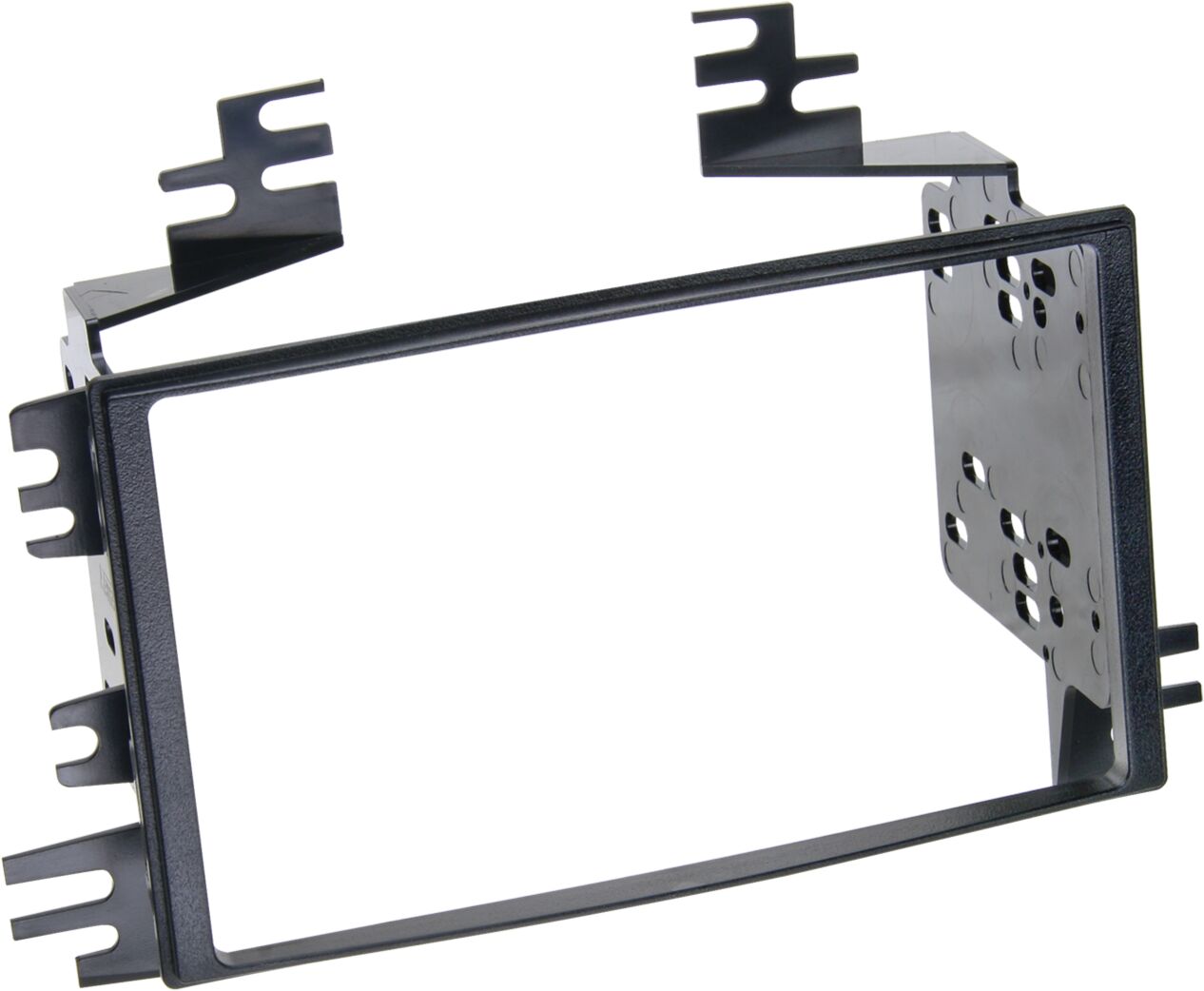 2-DIN Paneel  Hyundai Accent -  Kia Sportage/ Rio - Kleur: Zwart (METRA) - 381178 04 - 381178-04