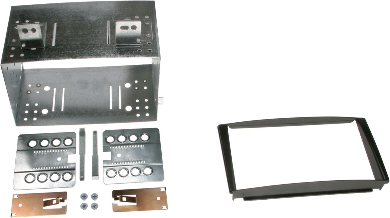 2-DIN Paneel Kia Cee'd (ED) / Cee'd SW (ED) /  Pro Cee'd (ED)  - Kleur: Zwart - 381178 18 - 381178-18