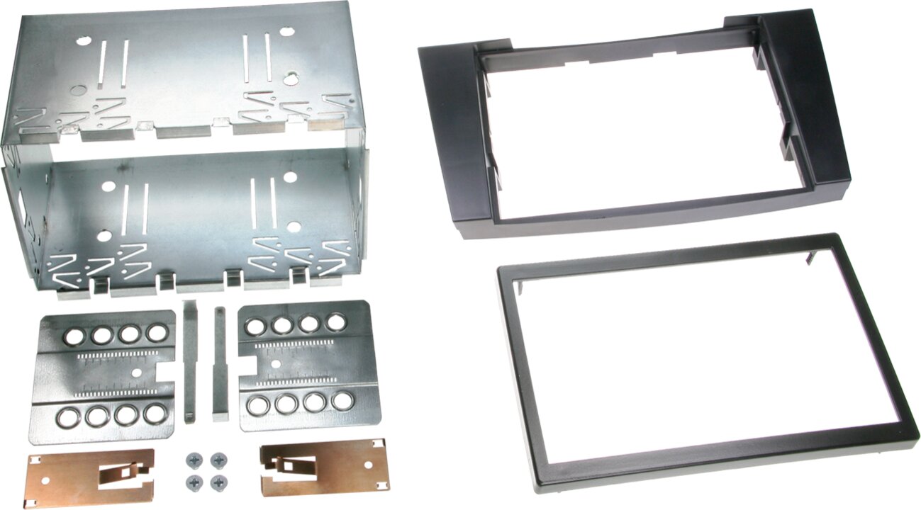 2-DIN Paneel Mercedes Benz CLS-Klasse  - Kleur: Zwart - 381190 21 - 381190-21