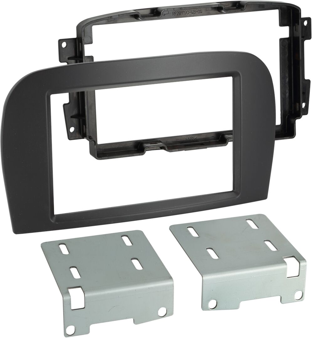 2-DIN Paneel Mercedes Benz SL-Klasse R230 2005-2011 Kleur: Zwart  - 381190 25 1 parts - 381190-25-1