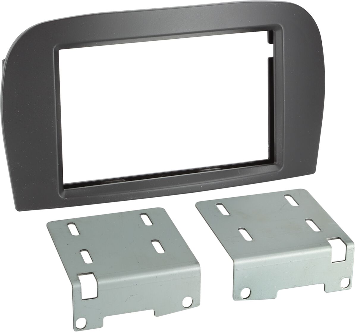 2-DIN Paneel Mercedes Benz SL-Klasse R230 2005-2011 Kleur: Zwart  - 381190 25 1 - 381190-25-1