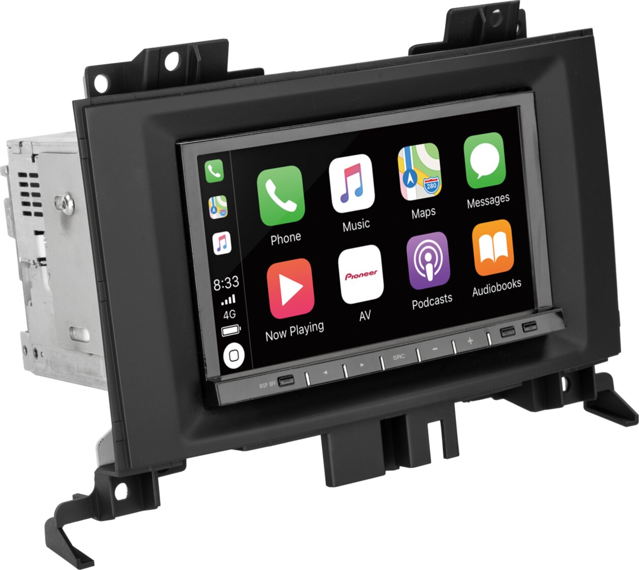 2-DIN Paneel Mercedes Benz Sprinter W906 - Volkswagen Crafter  Kleur: Zwart - 381190 27 3 car play - 381190-27-3