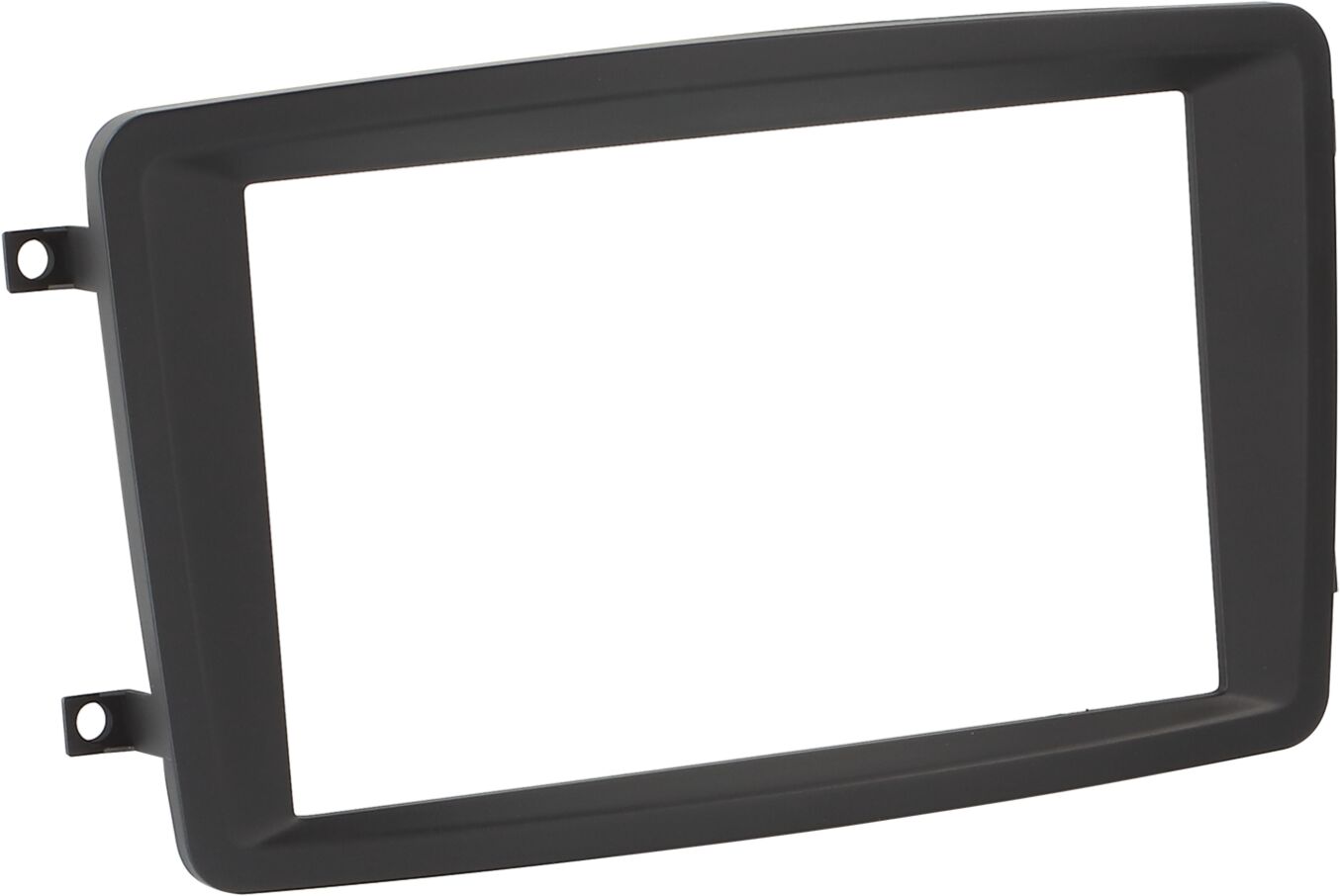 2-DIN Paneel Mercedes Benz C-Klasse/ CLK-Klasse/ G-Klasse/ Vito/ Viano - Kleur: Zwart  - 381190 42 1 nur blende - 381190-42-1