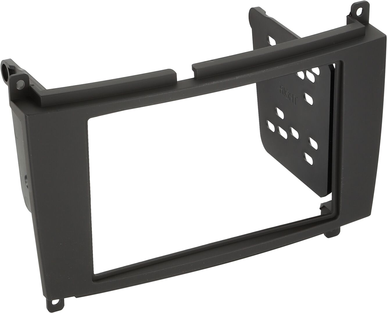 2-DIN Paneel Mercedes Benz CLK 2004 -2010 (METRA)  - 381190 47 0 mounted 2din - 381190-47