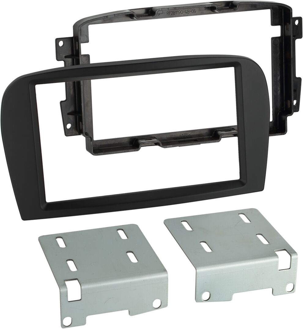 2-DIN Paneel Mercedes Benz SL-Klasse R230 2001-2005 - Kleur: Zwart  - 381190 48 1 parts - 381190-48-1