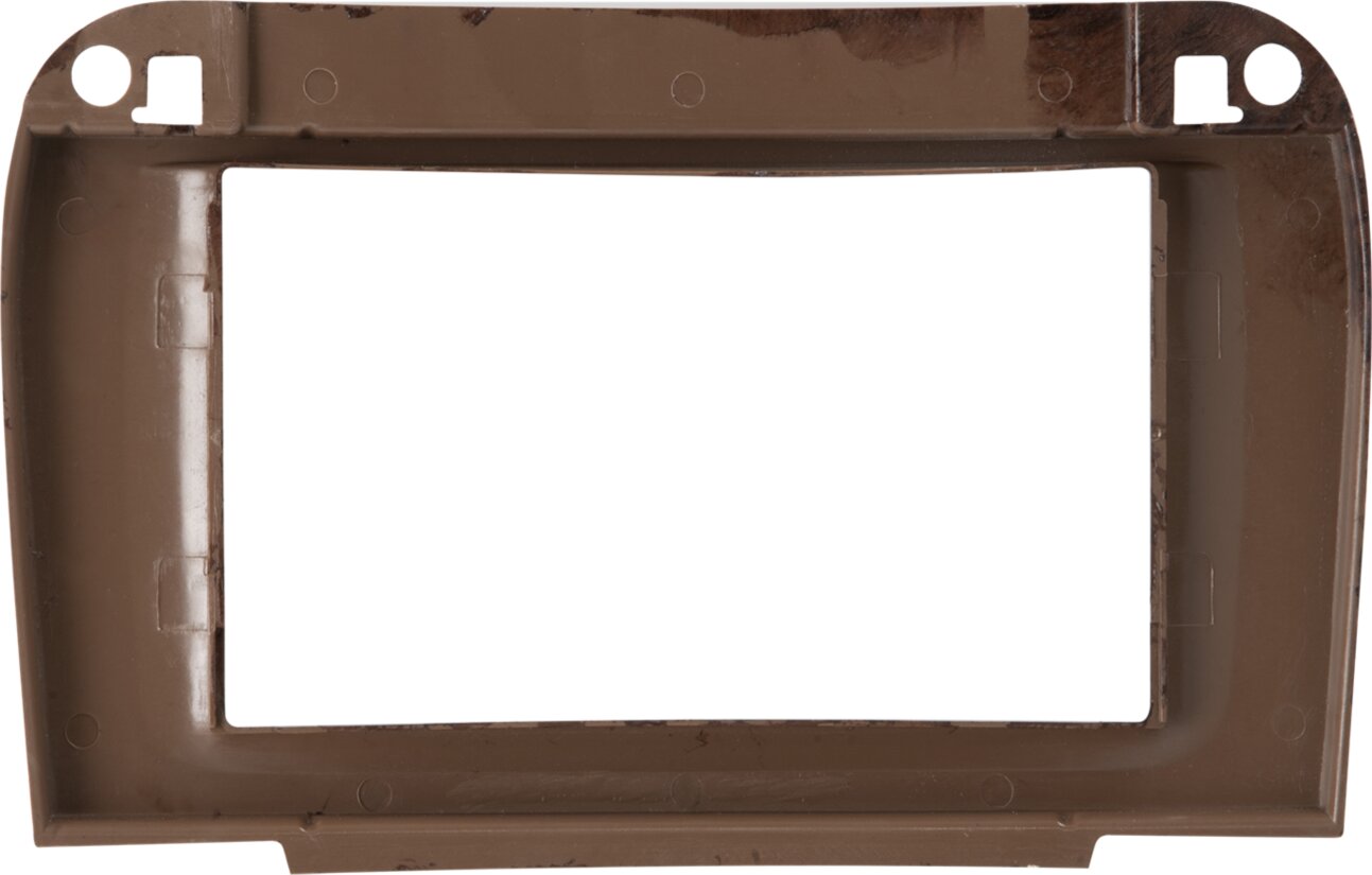 2-DIN Paneel Mercedes Benz CL-Klasse (W215)/S-Klasse (W220) 1998-2005 Kleur: Zwart - 381190 54 1 rear - 381190-54