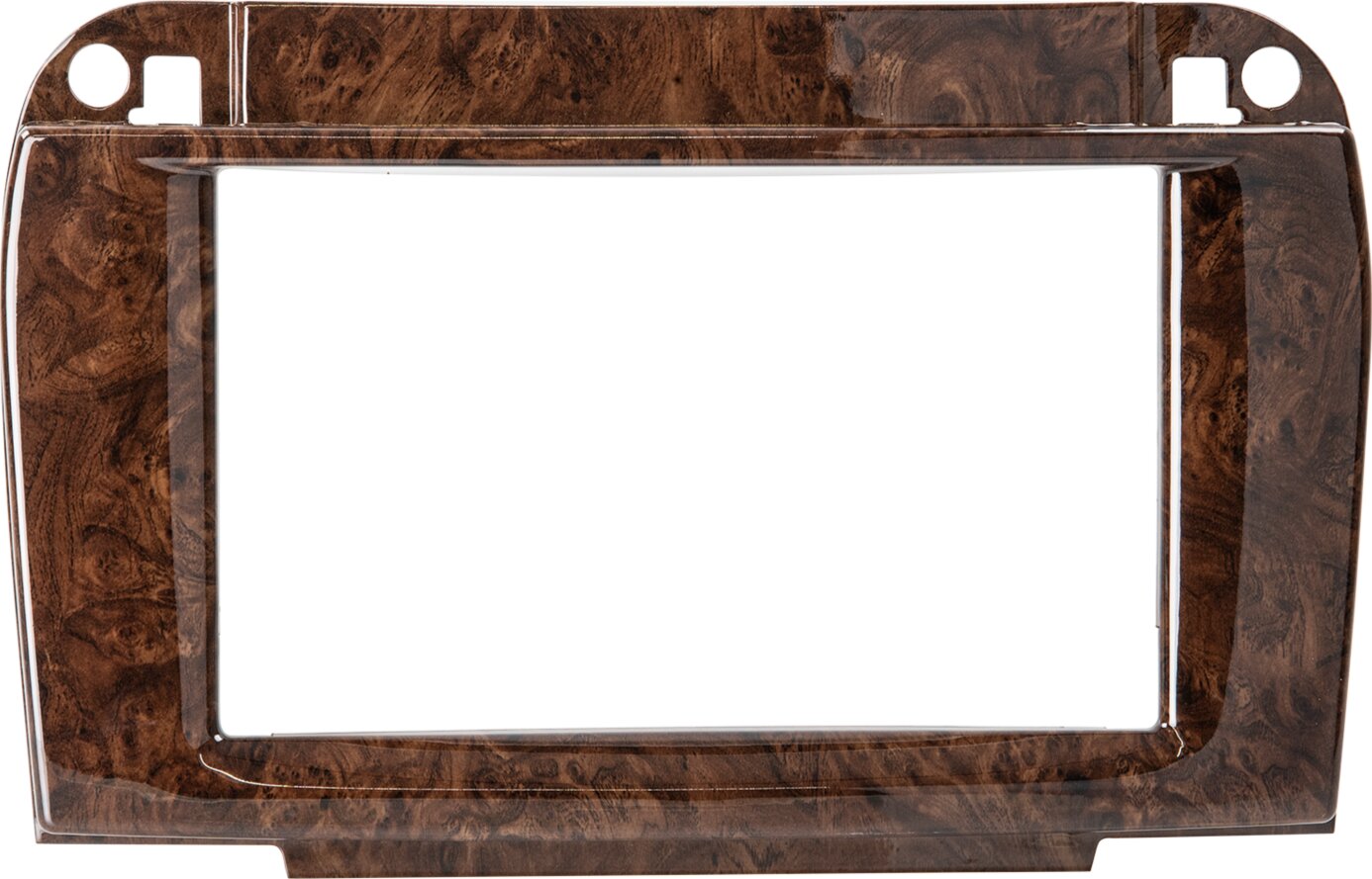 2-DIN Paneel Mercedes Benz CL-Klasse (W215)/S-Klasse (W220) 1998-2005 Kleur: Zwart - 381190 54 front - 381190-54