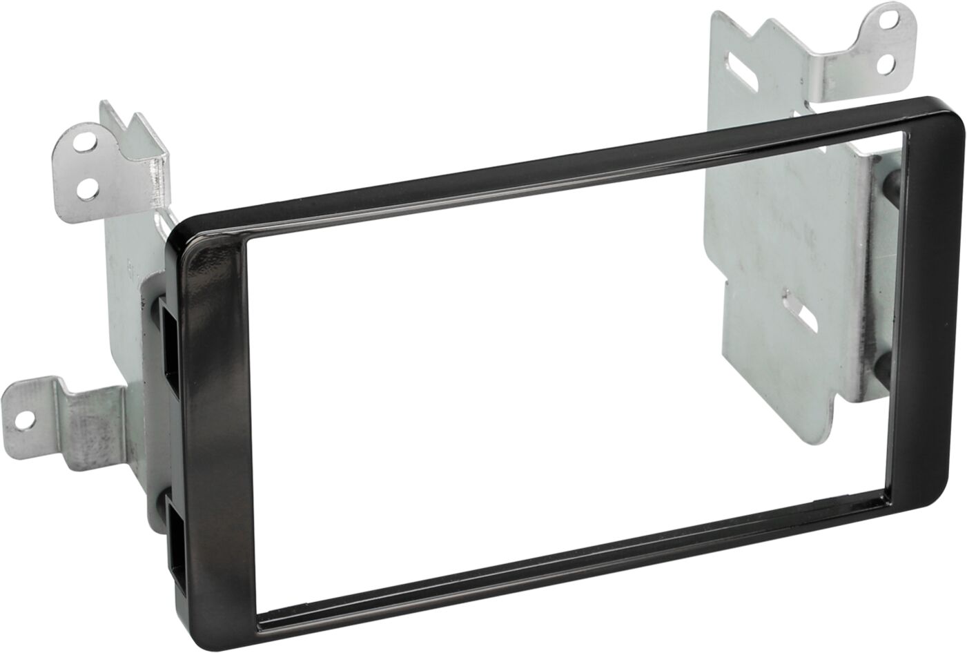 2-DIN Paneel Mitsubishi Outlander | 10/2012-2019 | Kleur: Piano Zwart - 381200 17 - 381200-17