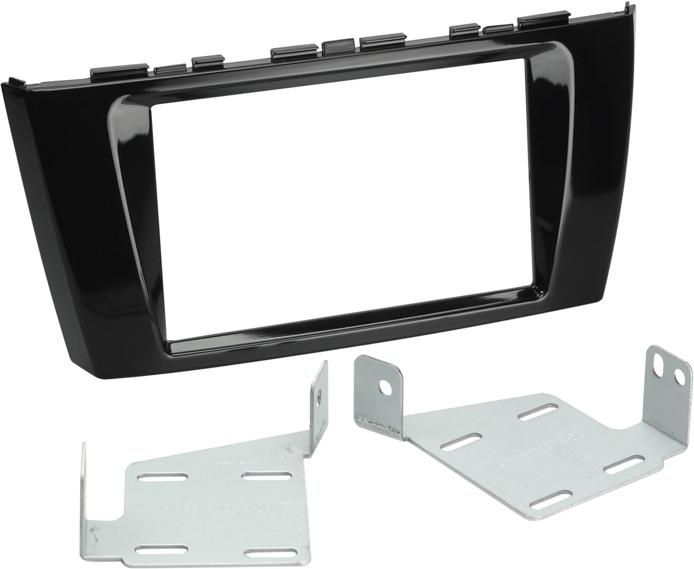 2-DIN Paneel Mitsubishi Space Star/ Mirrage 2013-2019 - Kleur: Piano zwart - 381200 18 1 - 381200-18-1