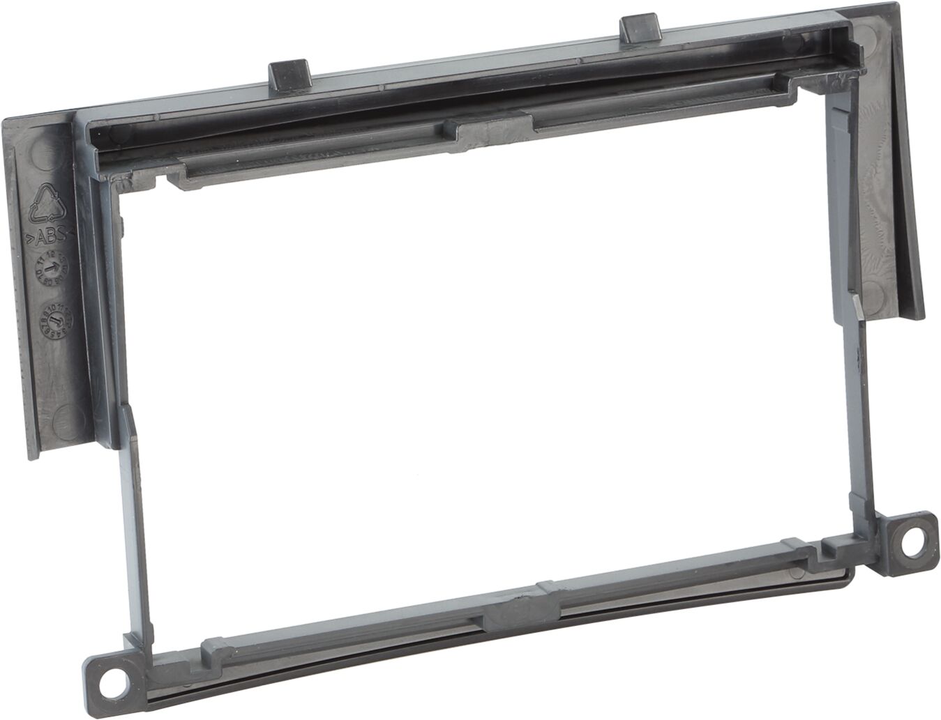 2-DIN Paneel Mitsubishi Colt 2004-2009 Kleur: Zwart  - 381200 22 1 hinten - 381200-22-1